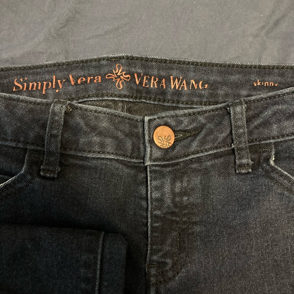 Simply vera dark navy blue jeans size2 R